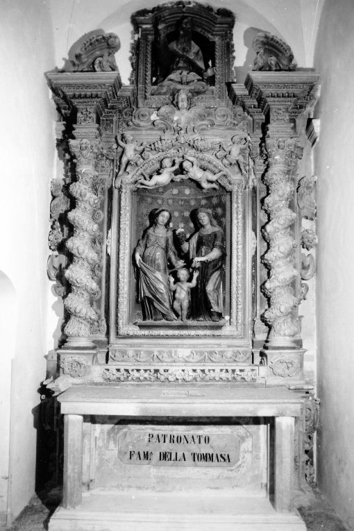 Santi Medici Cosma e Damiano (altare) di Boffelli Placido (sec. XVII)
