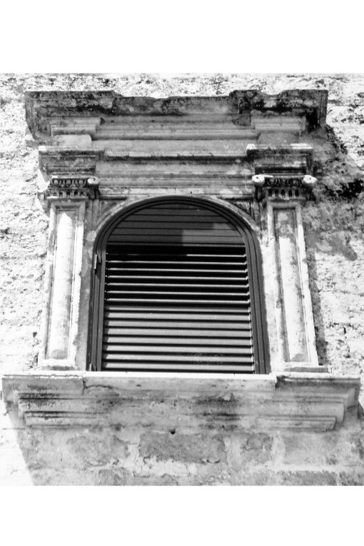 mostra di finestra - ambito salentino (seconda metà sec. XVI)