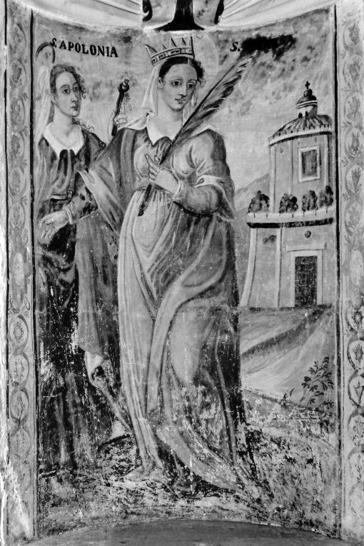 Sant'Apollonia e sant'Irene (dipinto) - ambito salentino (sec. XVII)