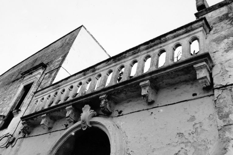 balcone - ambito salentino (secc. XVII/ XVIII)