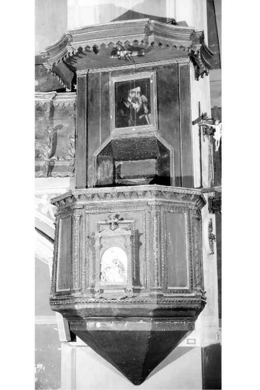 pulpito - ambito salentino (sec. XVIII)