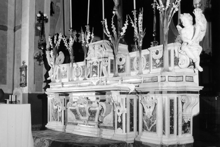 altare maggiore - ambito napoletano (sec. XVIII)