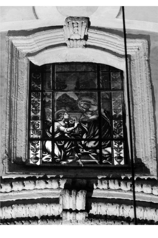 Annunciazione (vetrata) - manifattura fiorentina (?) (sec. XX)