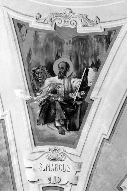 San Marco Evangelista (dipinto) di Scorrano Luigi (prima metà sec. XX)