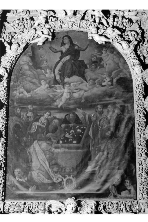 Assunzione della Madonna (dipinto) - ambito salentino (ultimo quarto sec. XVI)