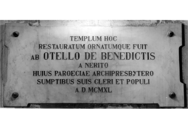 lapide - ambito salentino (sec. XX)