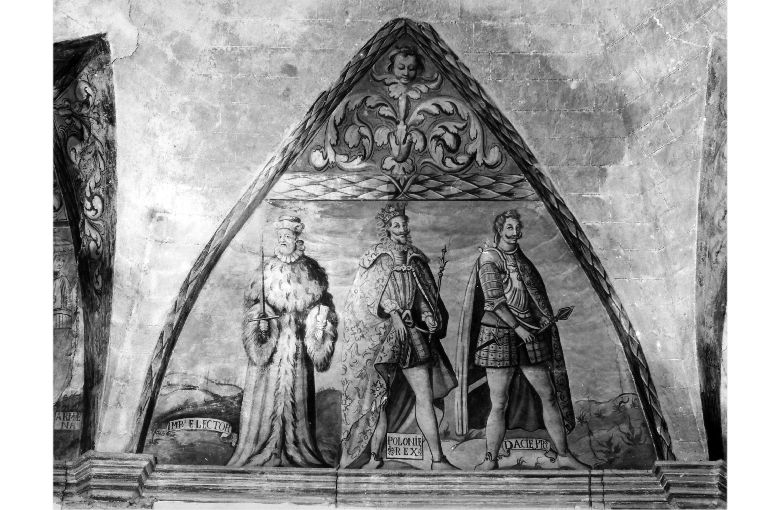 re della Polonia ed personaggio della Dacia (dipinto) - ambito Italia meridionale (sec. XVIII)