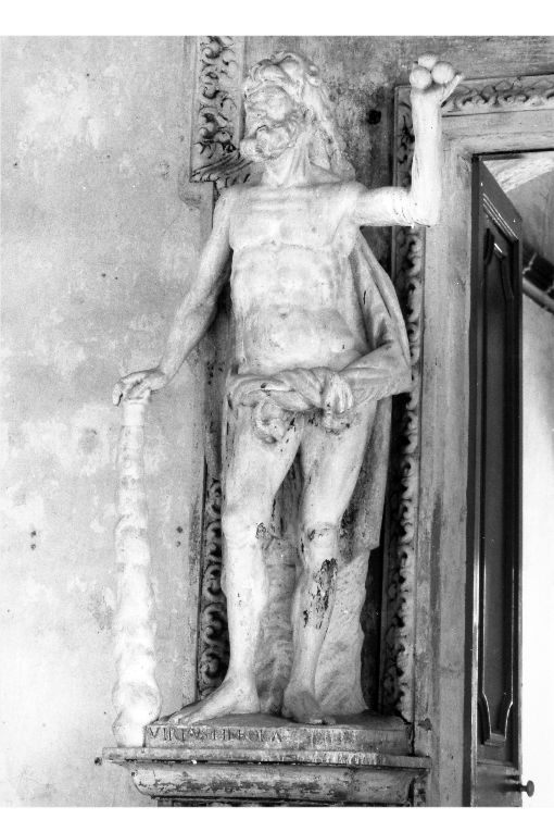 Virtù eroica (statua) di Aprile Carlo di (sec. XVII)