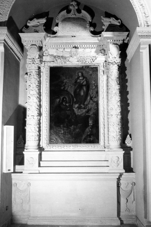 altare - ambito salentino (fine sec. XVII)