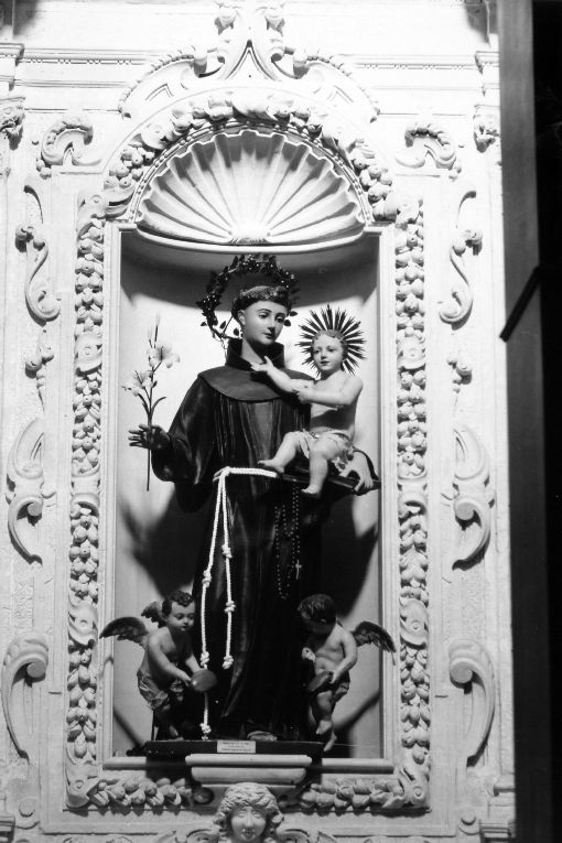 Sant'Antonio da Padova (statua) - ambito Italia meridionale (fine sec. XIX)