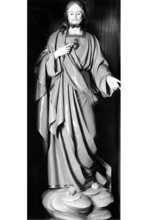 Sacro Cuore di Gesù (statua) - ambito salentino (prima metà sec. XX)