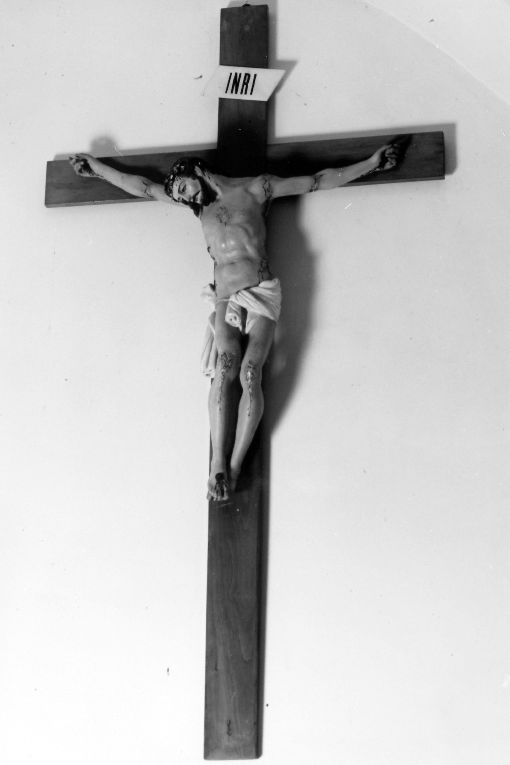 Cristo crocifisso (crocifisso) - ambito salentino (prima metà sec. XX)