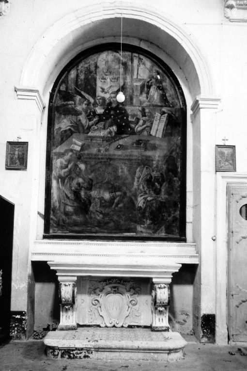altare - ambito salentino (seconda metà sec. XVII)