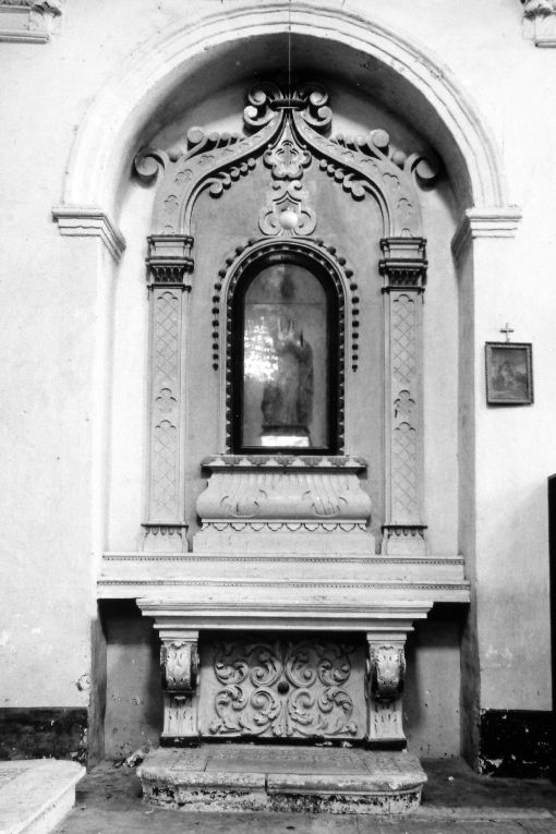 altare - ambito salentino (seconda metà sec. XVII)