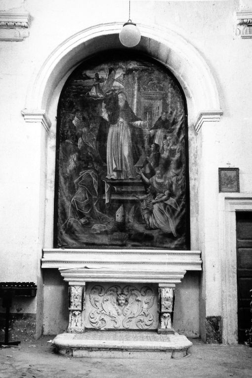 altare - ambito salentino (seconda metà sec. XVII)