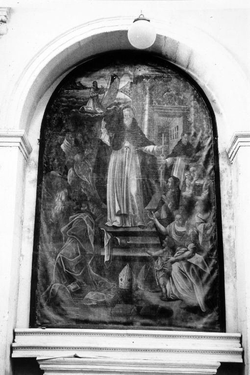 San Vincenzo Ferrer (?) (dipinto) - ambito salentino (sec. XVII)