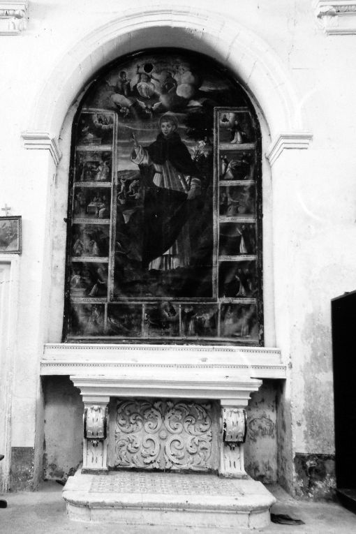 altare - ambito salentino (seconda metà sec. XVII)