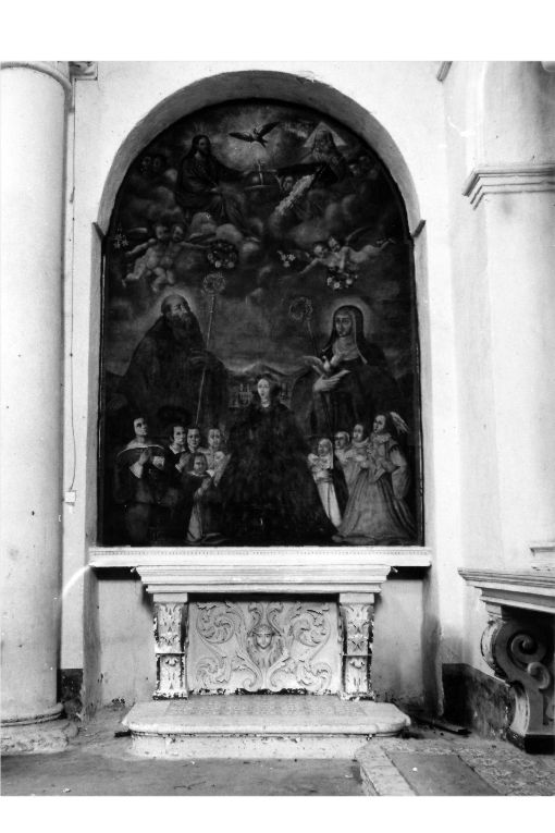 altare - ambito salentino (seconda metà sec. XVII)