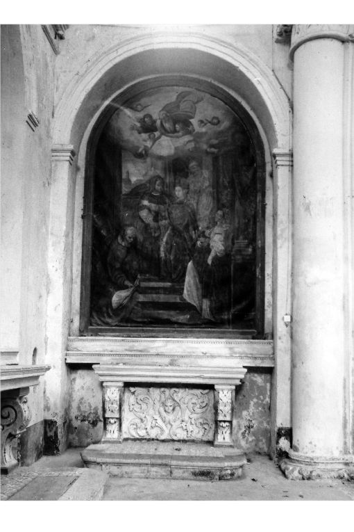 altare - ambito salentino (seconda metà sec. XVII)