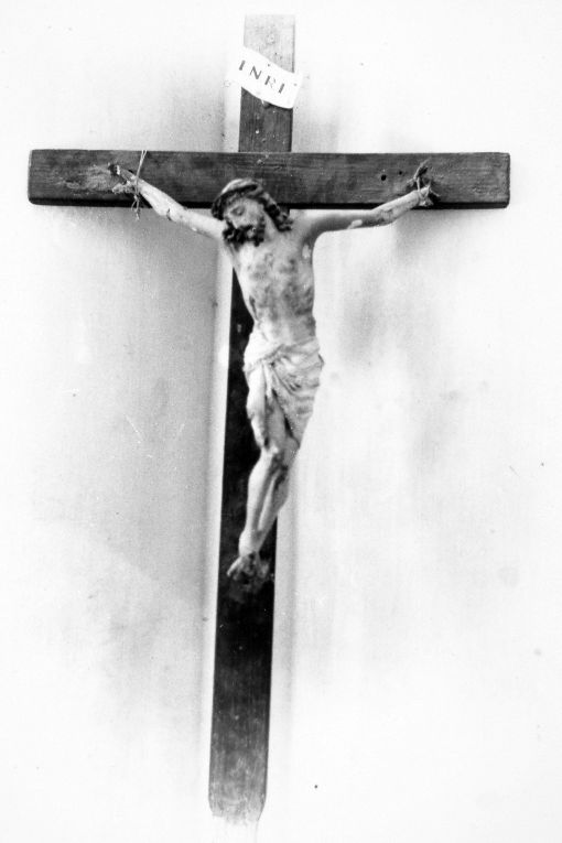 Cristo crocifisso (crocifisso) - ambito salentino (sec. XIX)