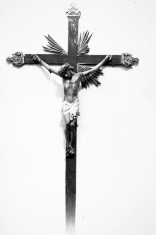 Cristo crocifisso (crocifisso) - ambito salentino (sec. XIX)
