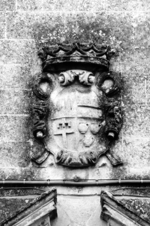 stemma gentilizio (rilievo, opera isolata) - ambito salentino (seconda metà sec. XVIII)