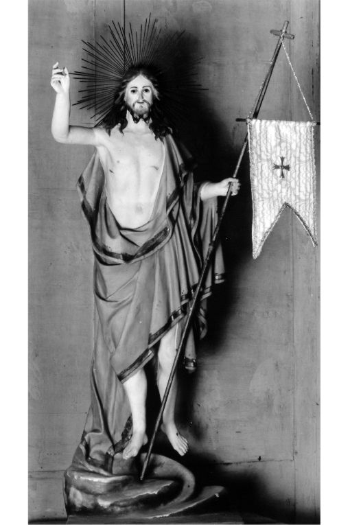 Cristo risorto (statua) - ambito salentino (primo quarto sec. XX)