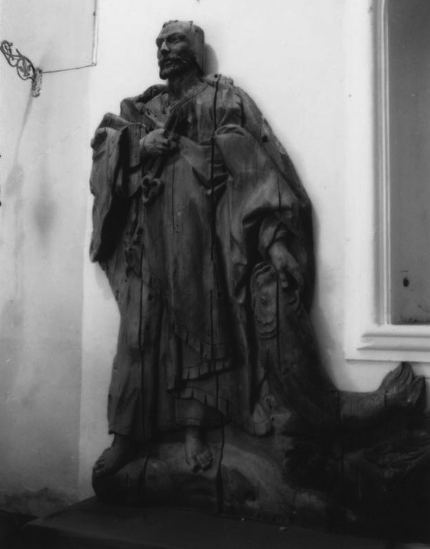San pietro pescatore, san pietro (rilievo)