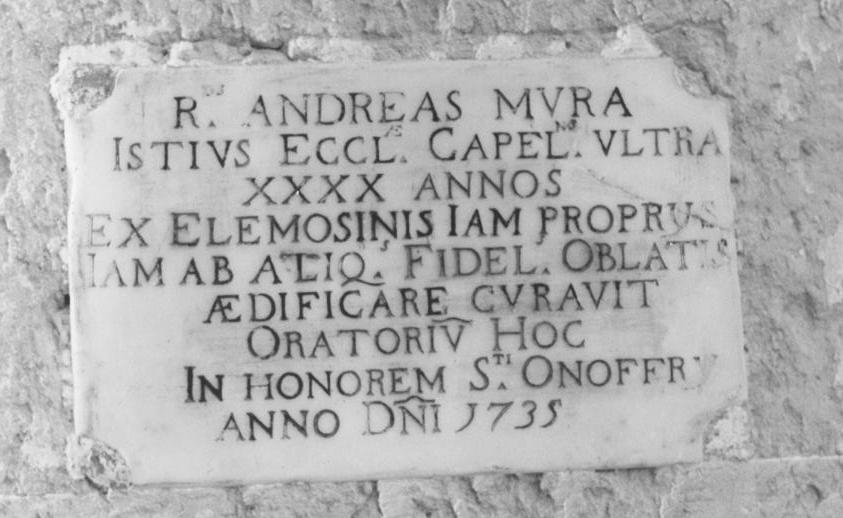 Lapide commemorativa