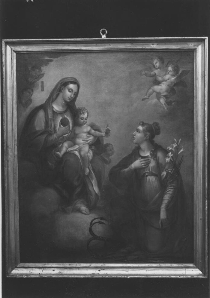 Madonna del sacro cuore, gesù bambino e santa filomena (dipinto)
