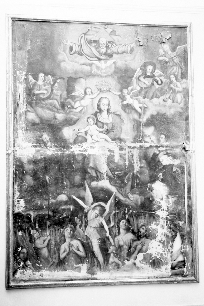Madonna con bambino in gloria, santi, angeli e anime purganti (dipinto)