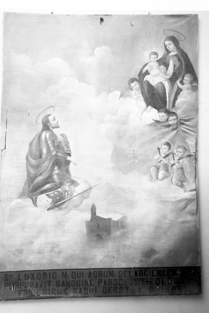 Glorificazione di s. lussorio, san lussorio (dipinto)