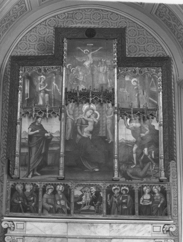 Retablo di santa maria, retablo