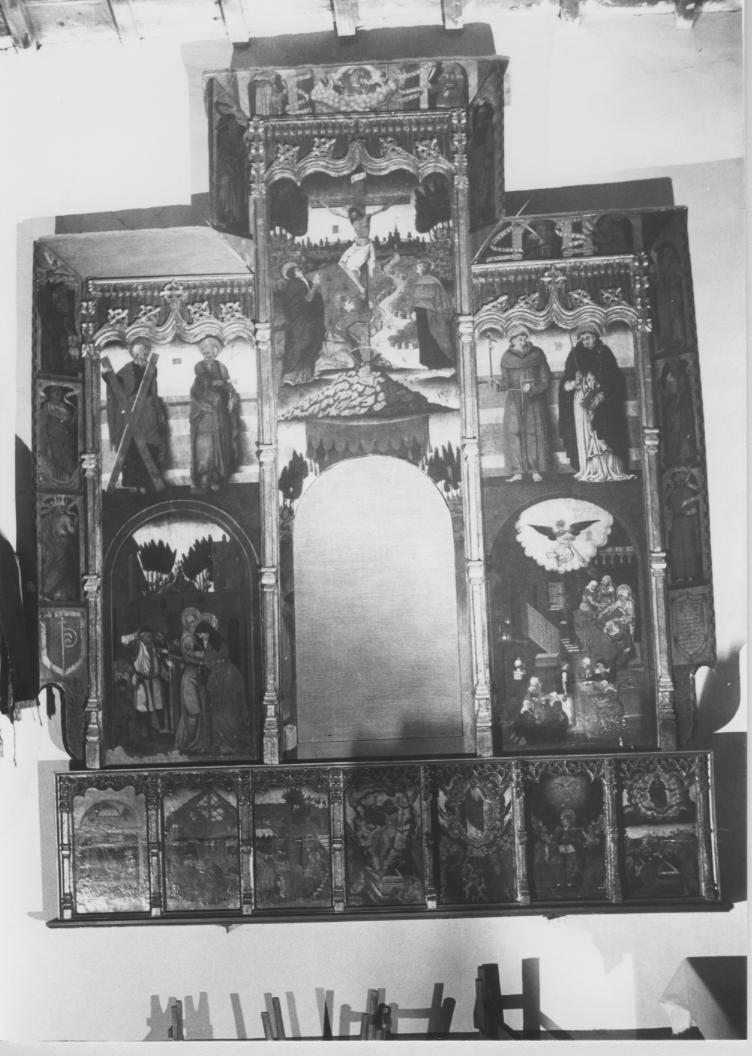 Retablo di s. anna, storie di sant'anna e san gioacchino (retablo)
