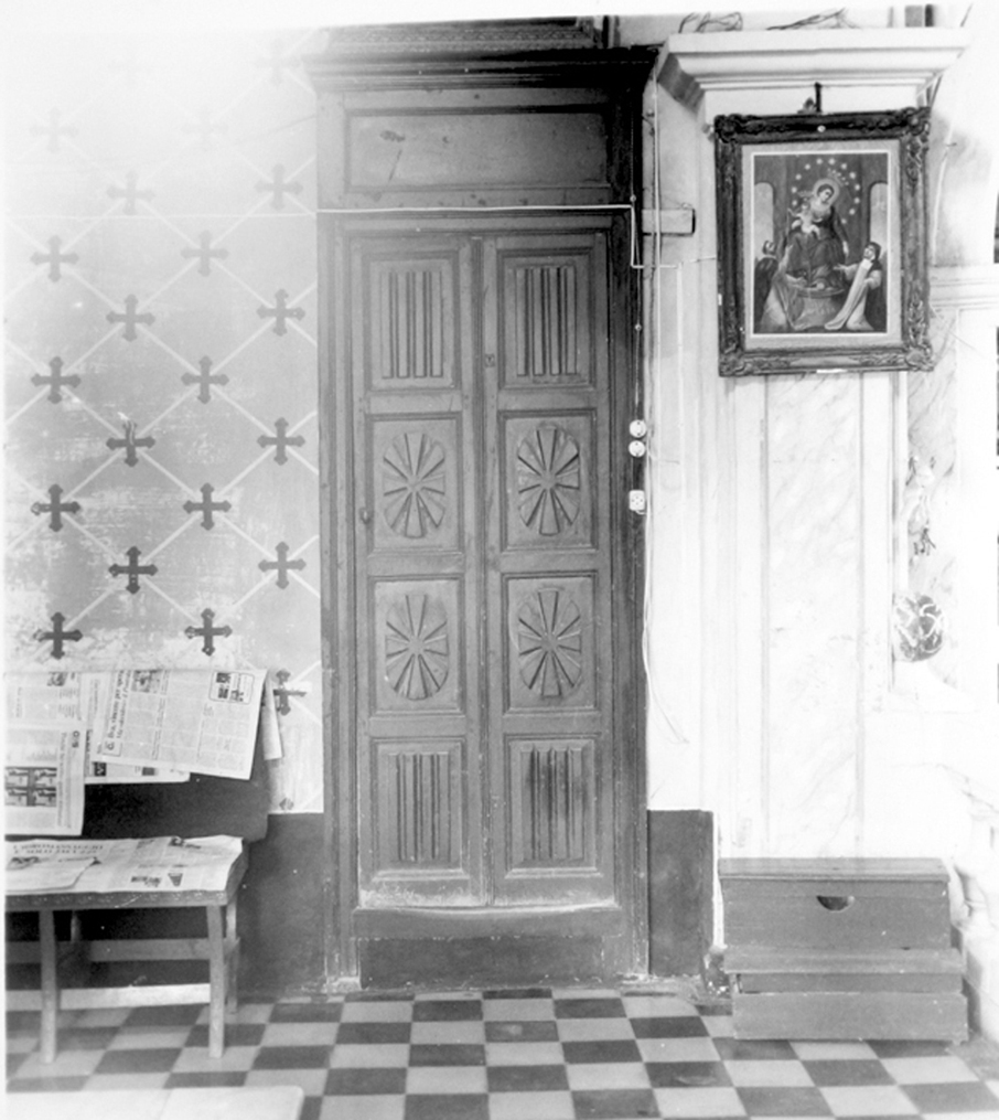 Porta - a due battenti, elemento d'insieme