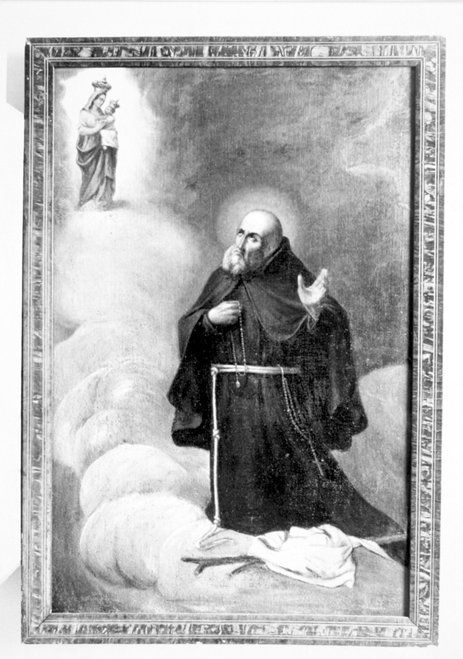 Sant'ignazio da laconi in gloria, dipinto
