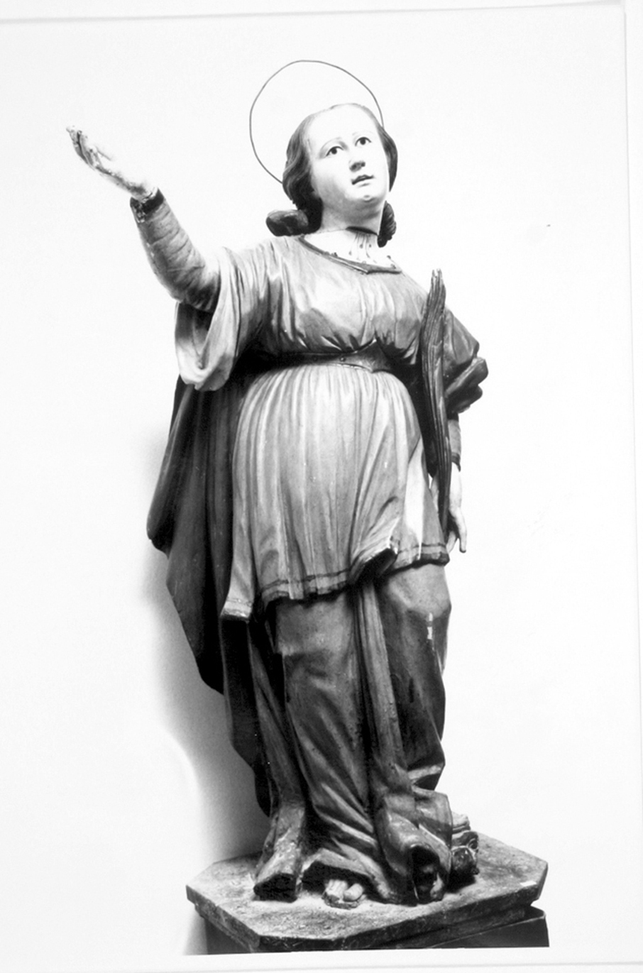 San teodora martire, santa martire (statua)