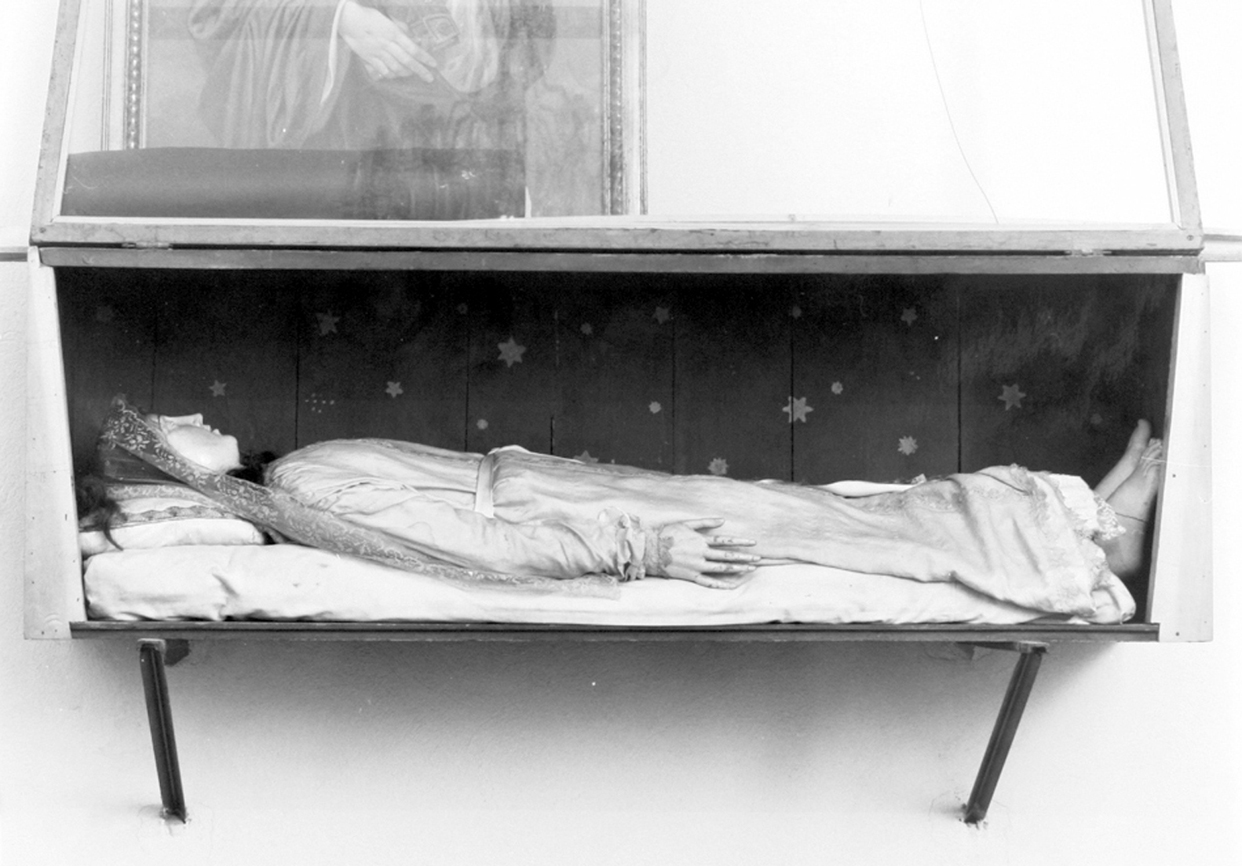 Dormitio virginis, transito della madonna (statua)