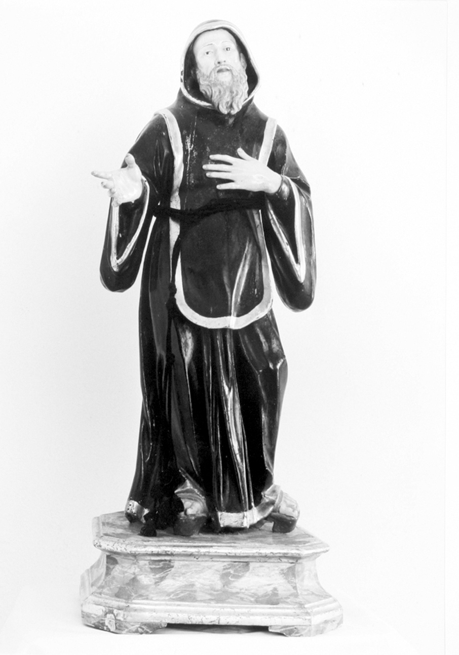 San francesco da paola, santo (statua)