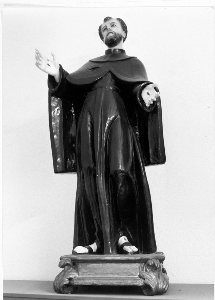 San francesco d'assisi riceve le stimmate (statua)