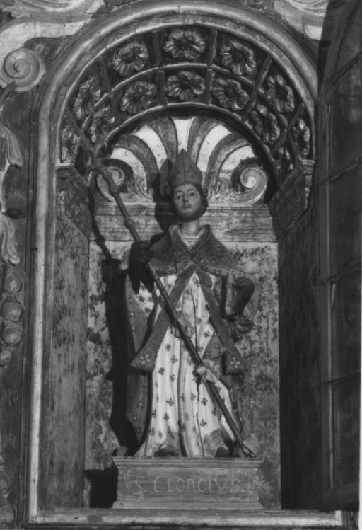 San giorgio di suelli (statua, elemento d'insieme)