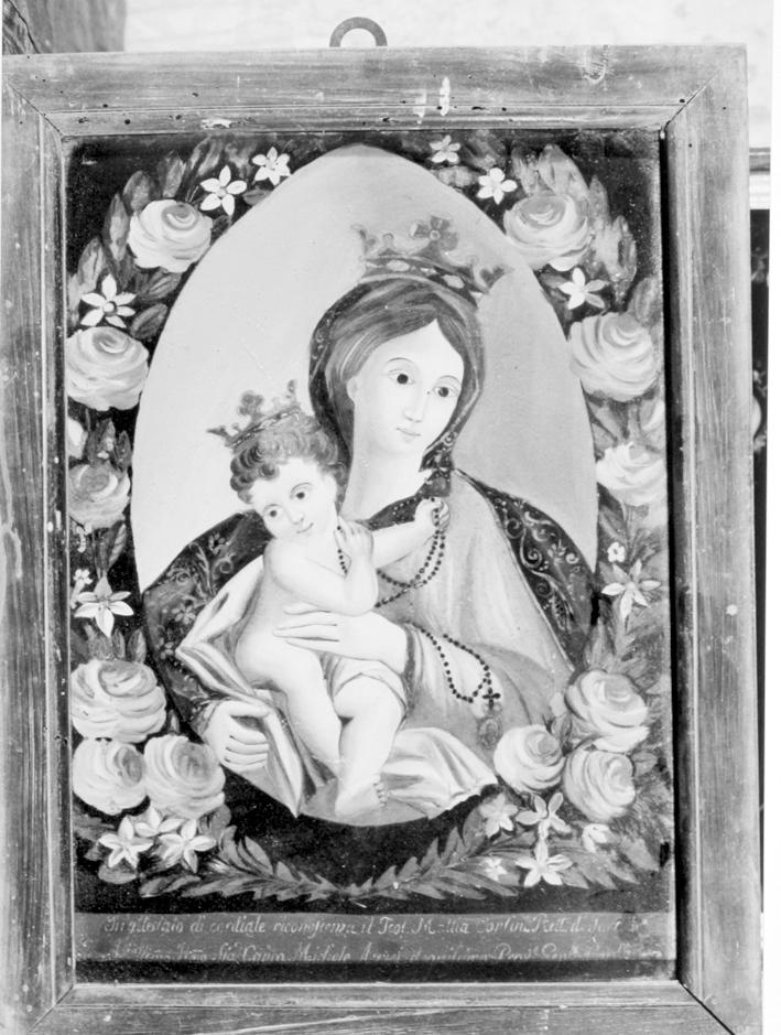 Madonna con bambino entro ghirlanda di fiori (dipinto)