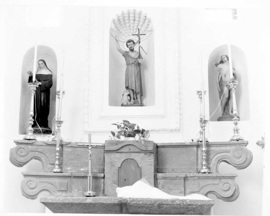 Altare di san giovanni battista, altare