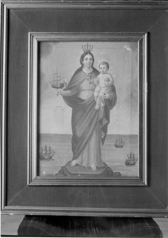 Madonna di bonaria, madonna con bambino (dipinto)