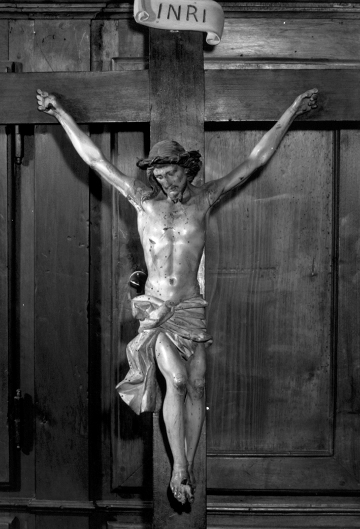 Cristo crocifisso (scultura) - ambito sardo (secc. XVIII/ XIX)