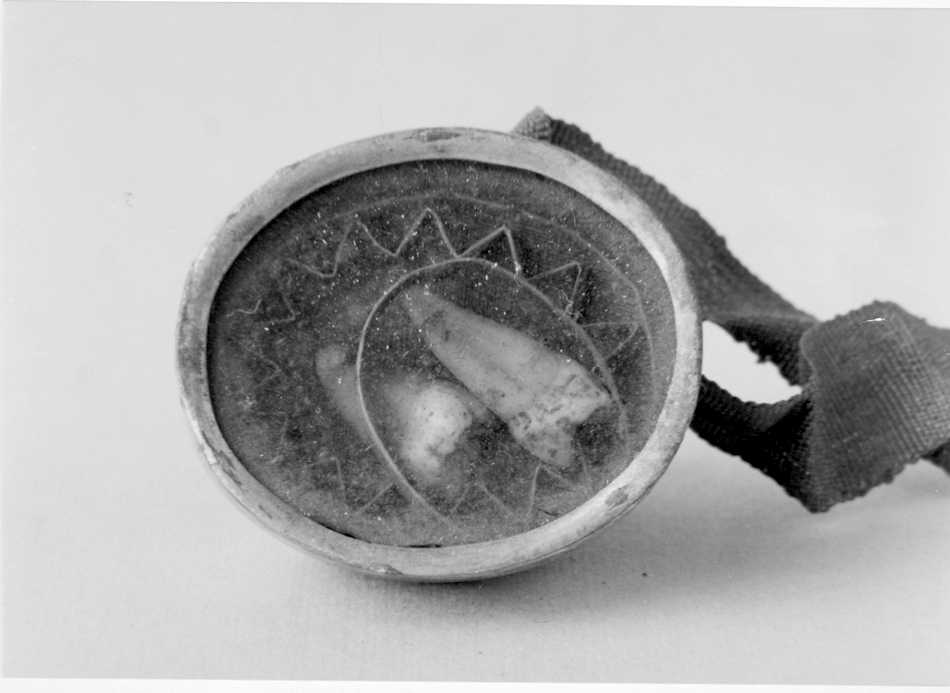 Reliquiario di sant'antonio abate, reliquiario
