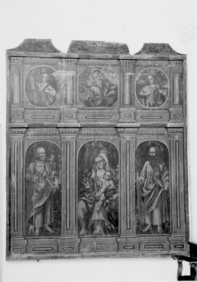 Madonna con bambino e santi (polittico)