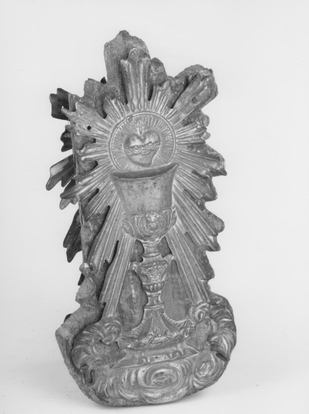Emblema di confraternita, frammento