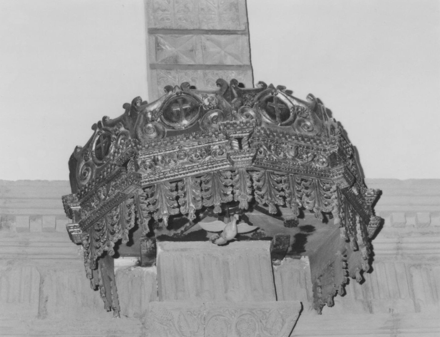 Baldacchino da pulpito
