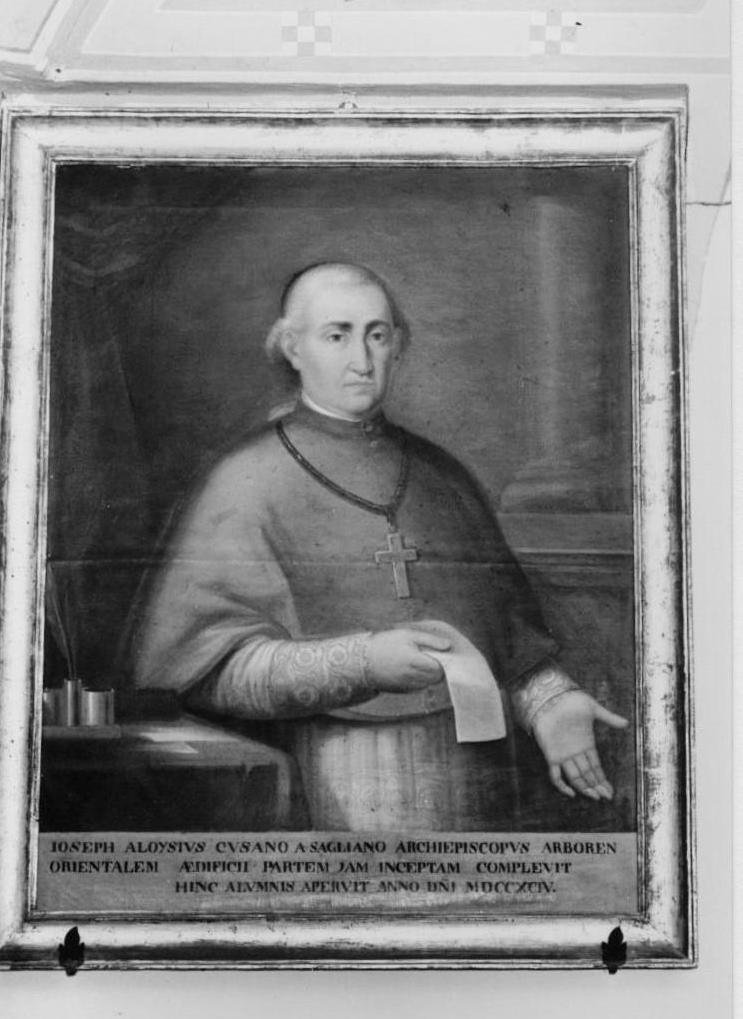 Mons. cusano, ritratto di ecclesiastico (dipinto)